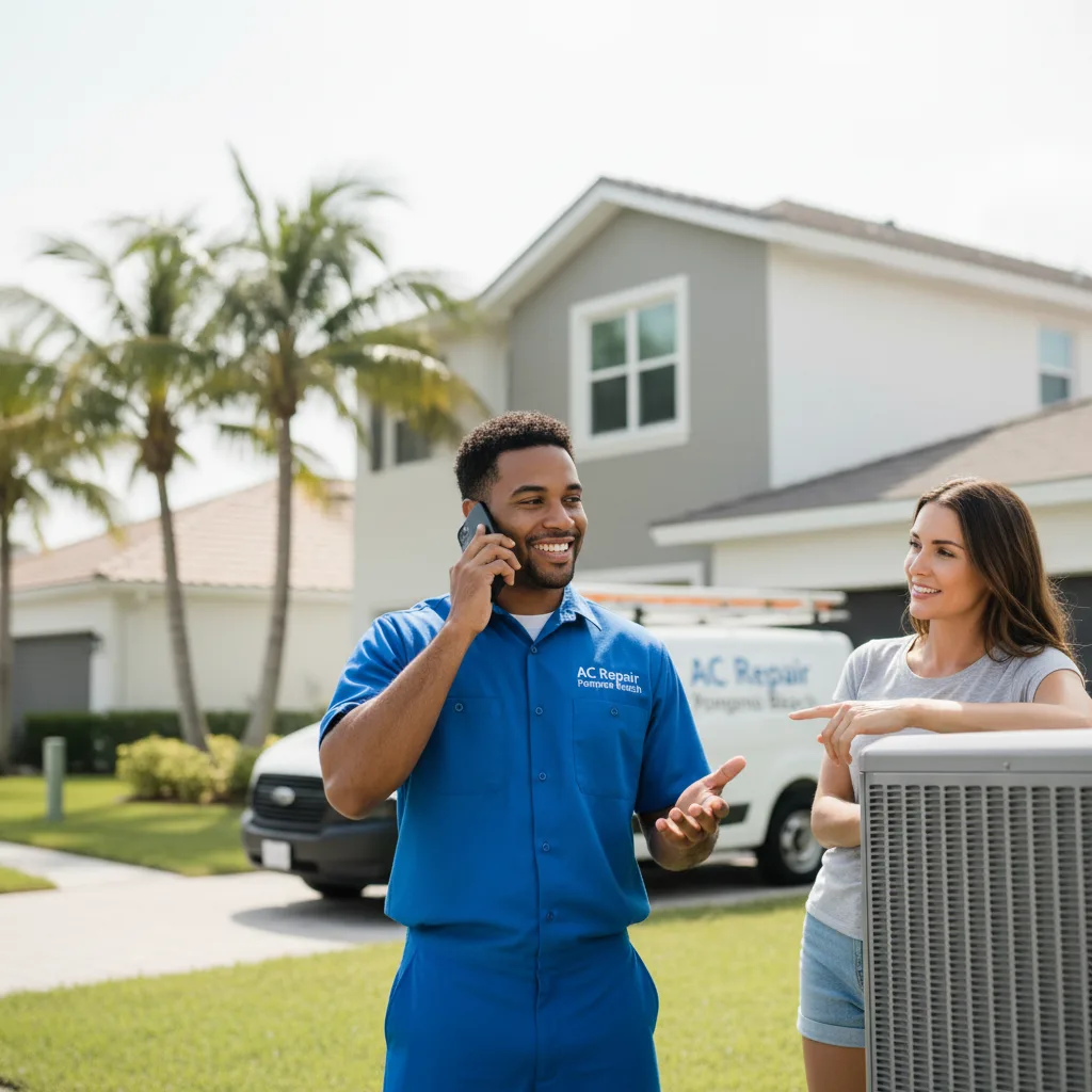 AC Repair Pompano Beach customer support in East Durham